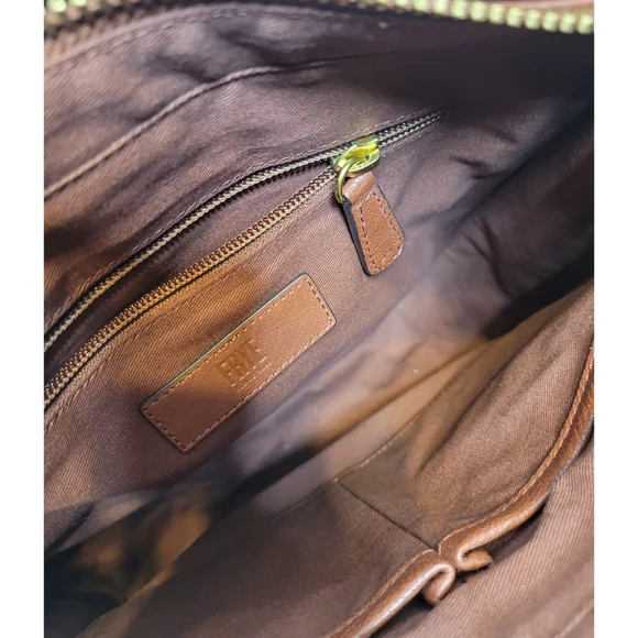 Frye Madison Brown  Leather Crossbody Bag - Picture 4 of 4